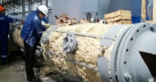 Утепление резервуаров ППУ в Усинске от 780 руб/м2